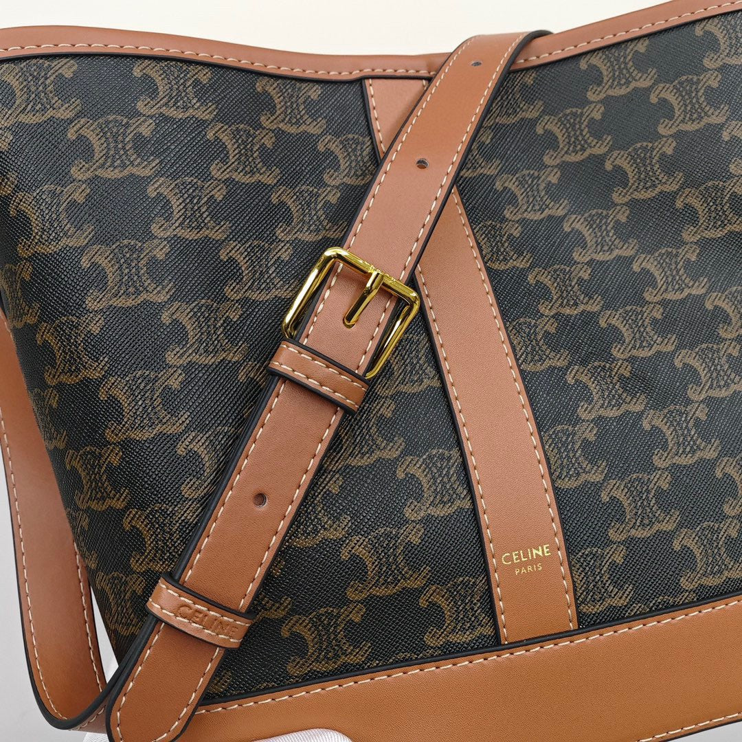 Celine Brown Bucket Bag