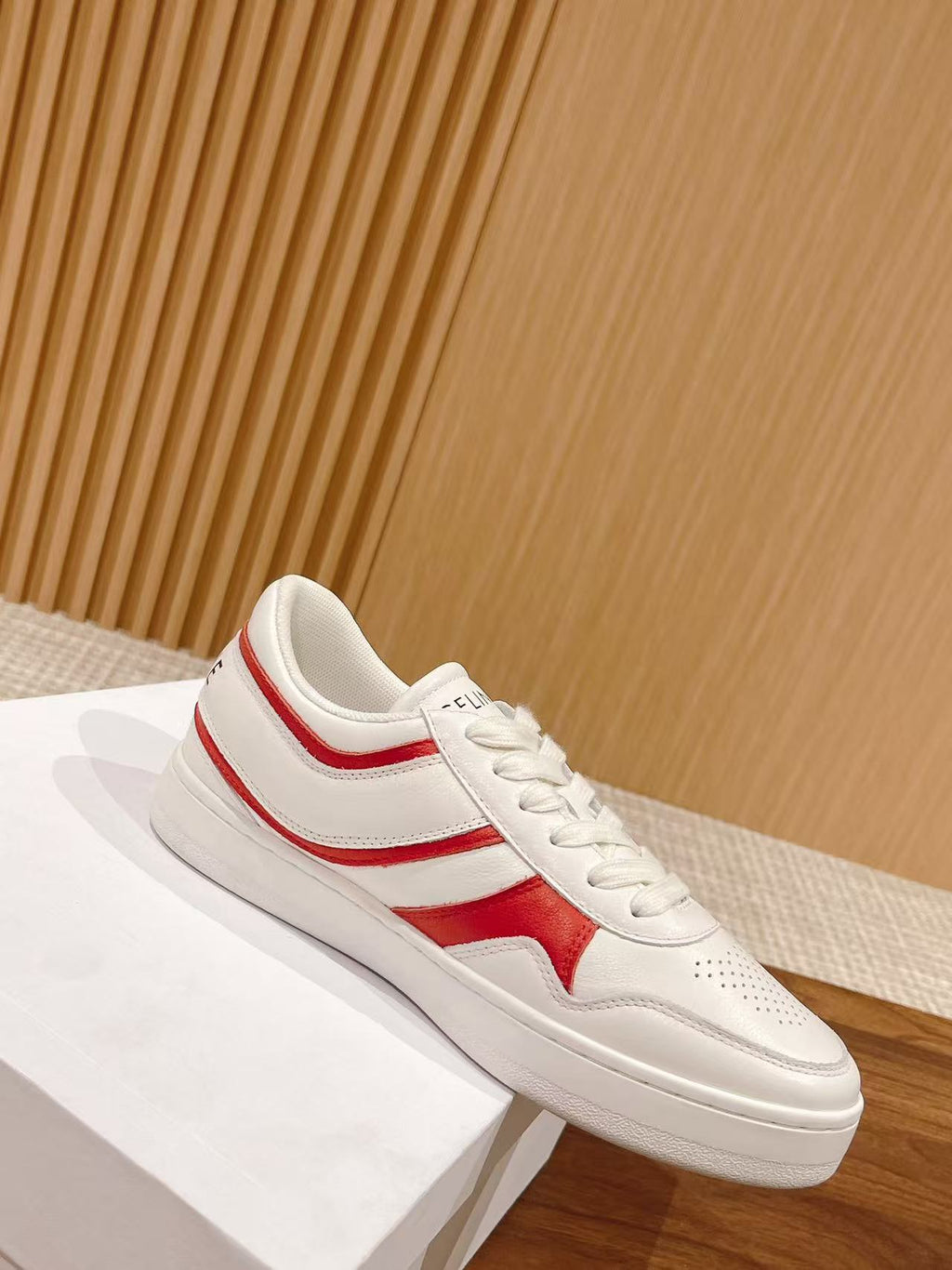 CELINE All-Season Unisex Sneakers — White