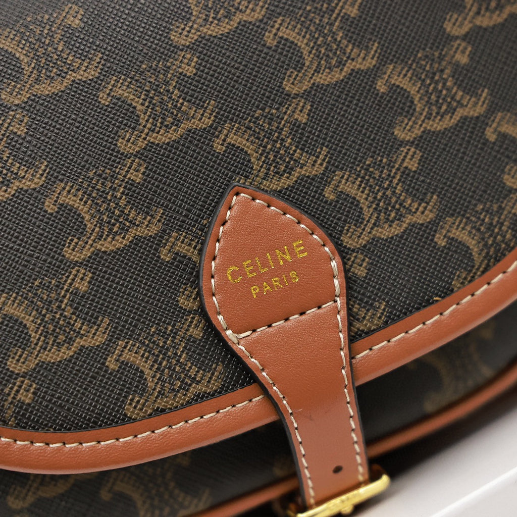 Celine Monogram Saddle Bag