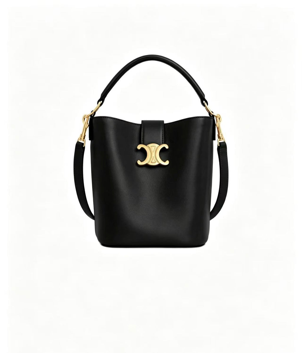 CELINE Bucket Bag in Black
