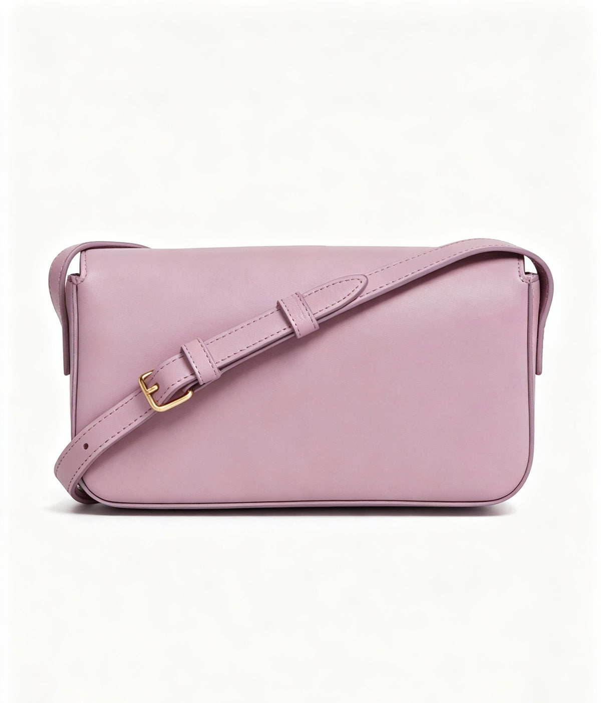 Celine Pink-Purple Claude Leather Crossbody Bag
