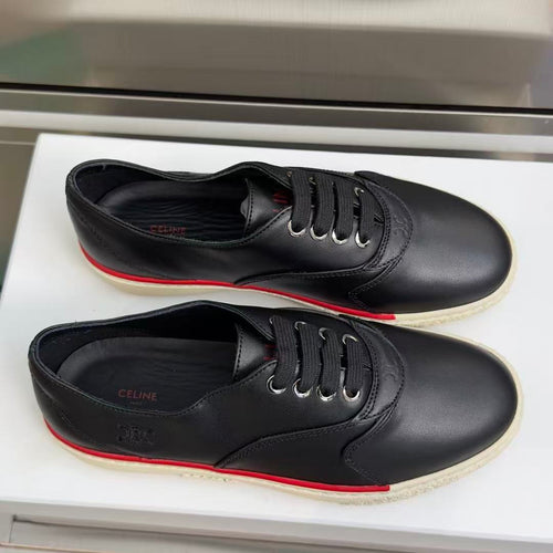 CELINE Alan Casual Sneakers — Black