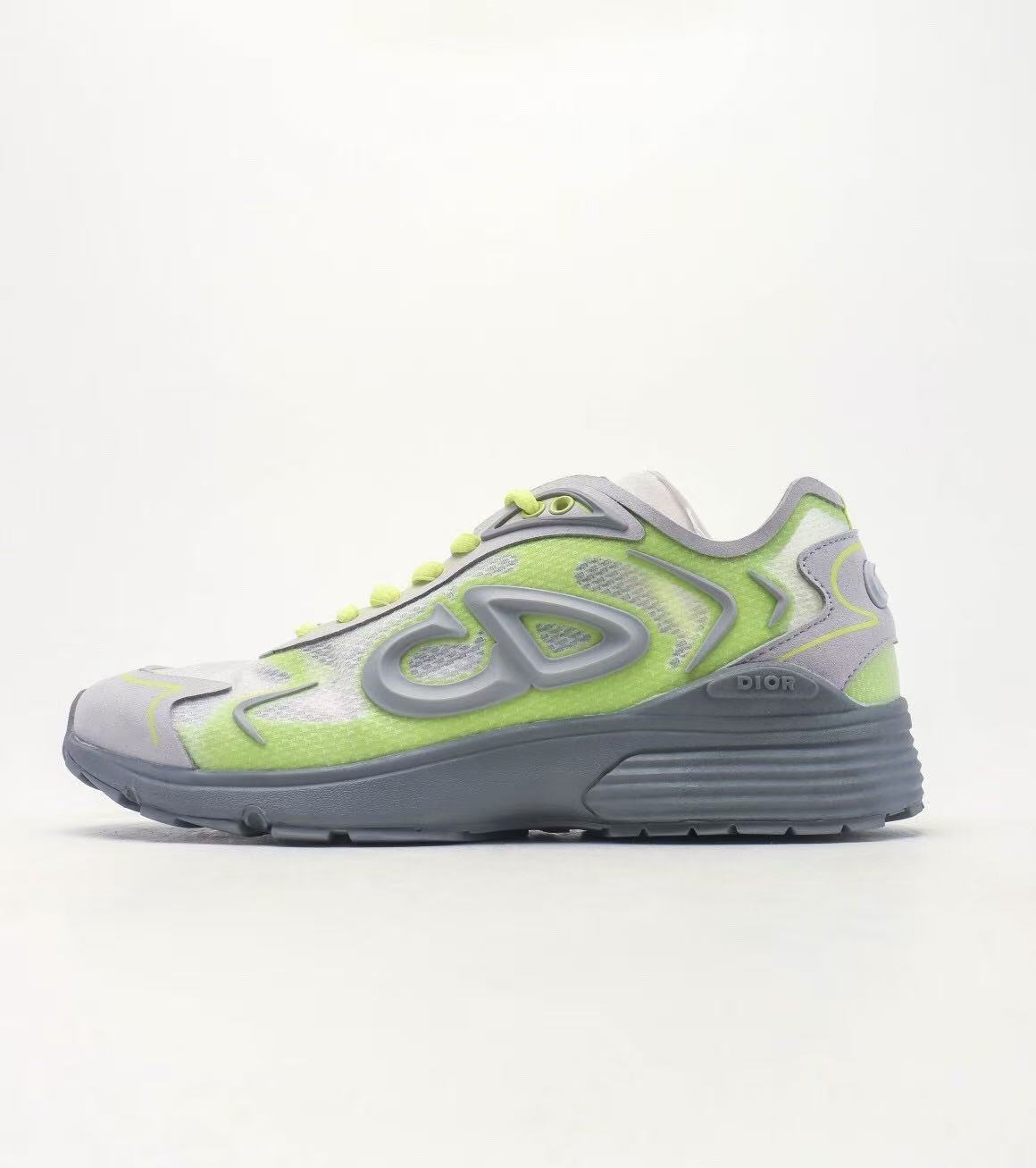 Dior Retro Chunky-Sole Lace-Up Sneakers