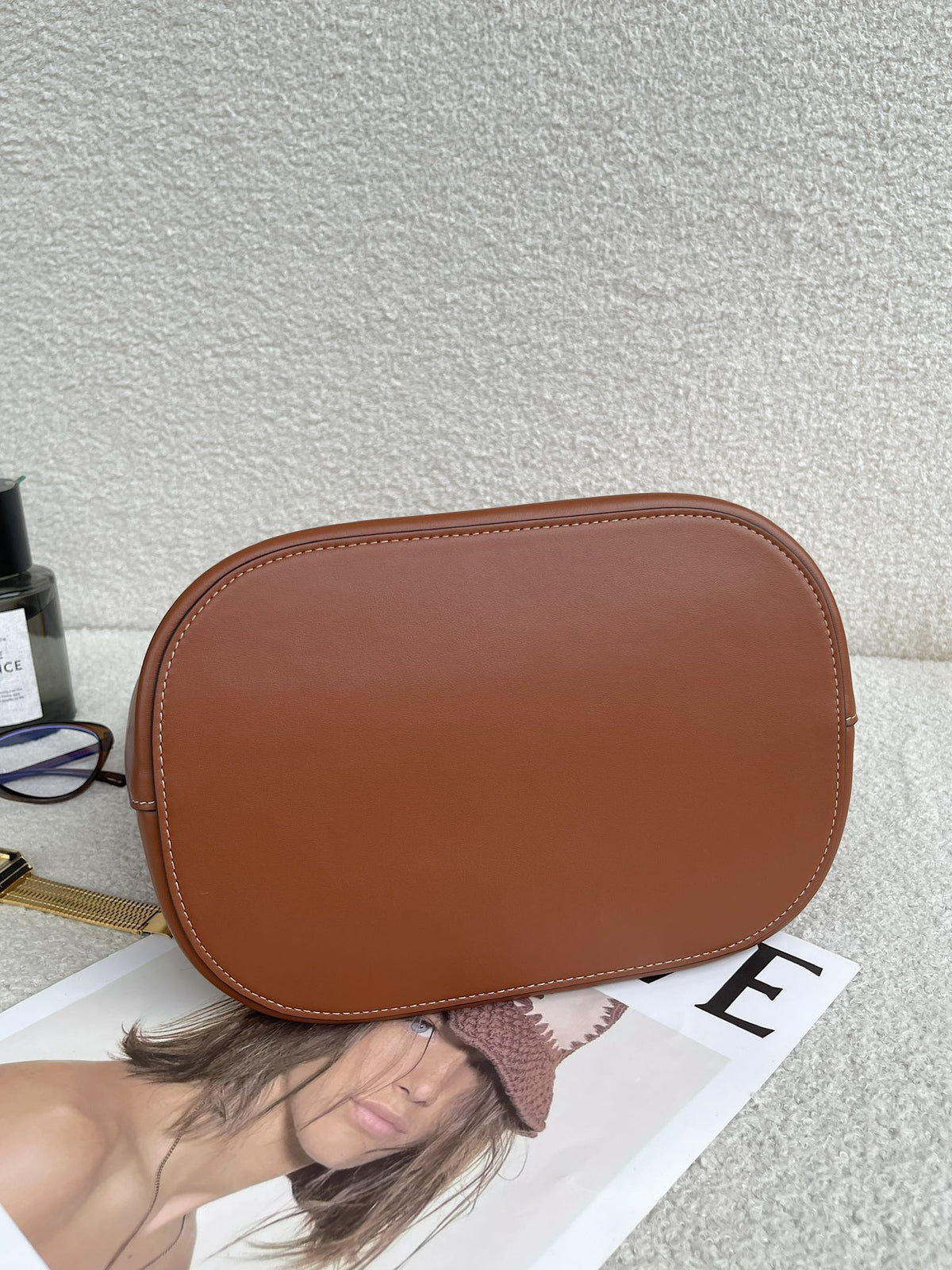 CELINE Bucket Bag in Brown