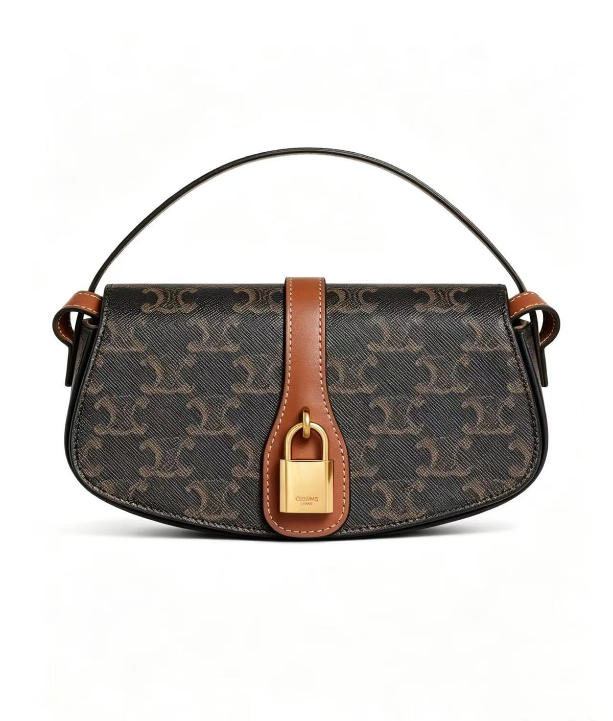 CELINE Padlock Bag in Brown