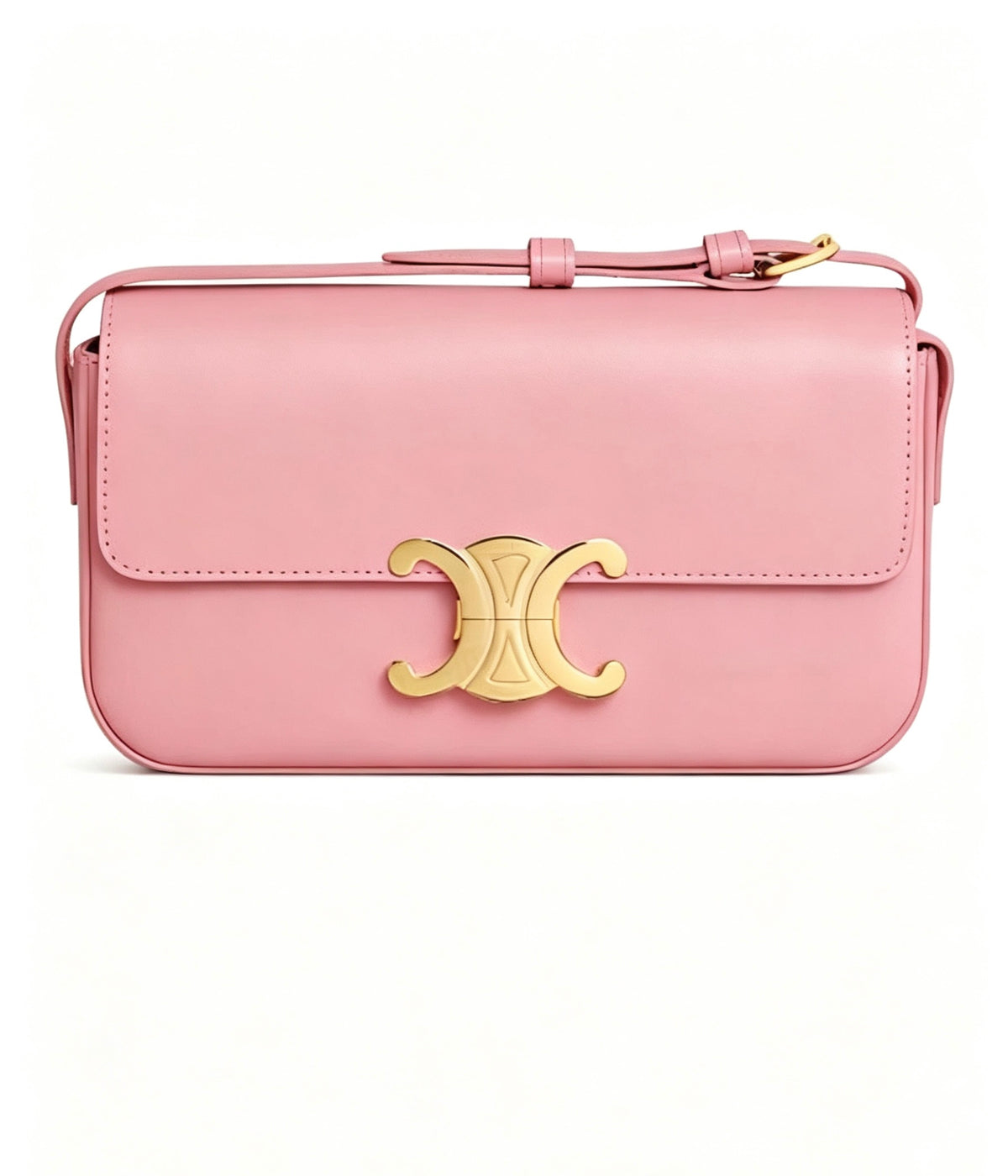 Celine Rose Claude Leather Crossbody Bag