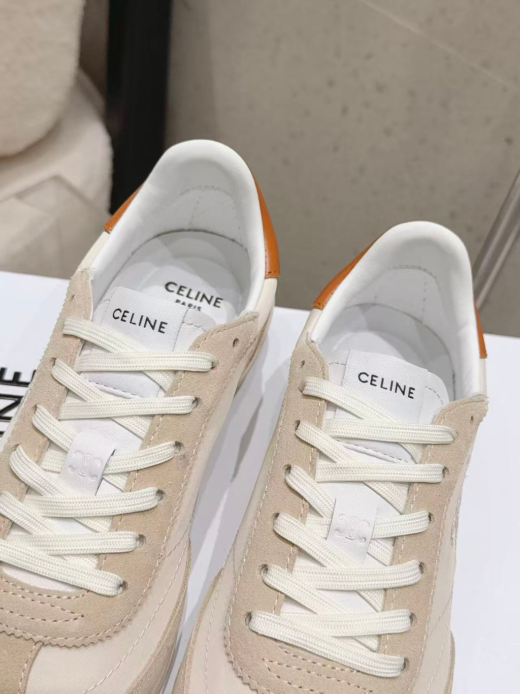 CELINE New Logo Laced Casual Sneakers 36-40