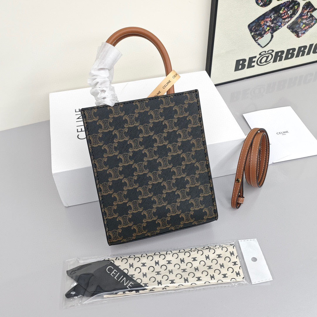 Celine Brown Mini Tote
