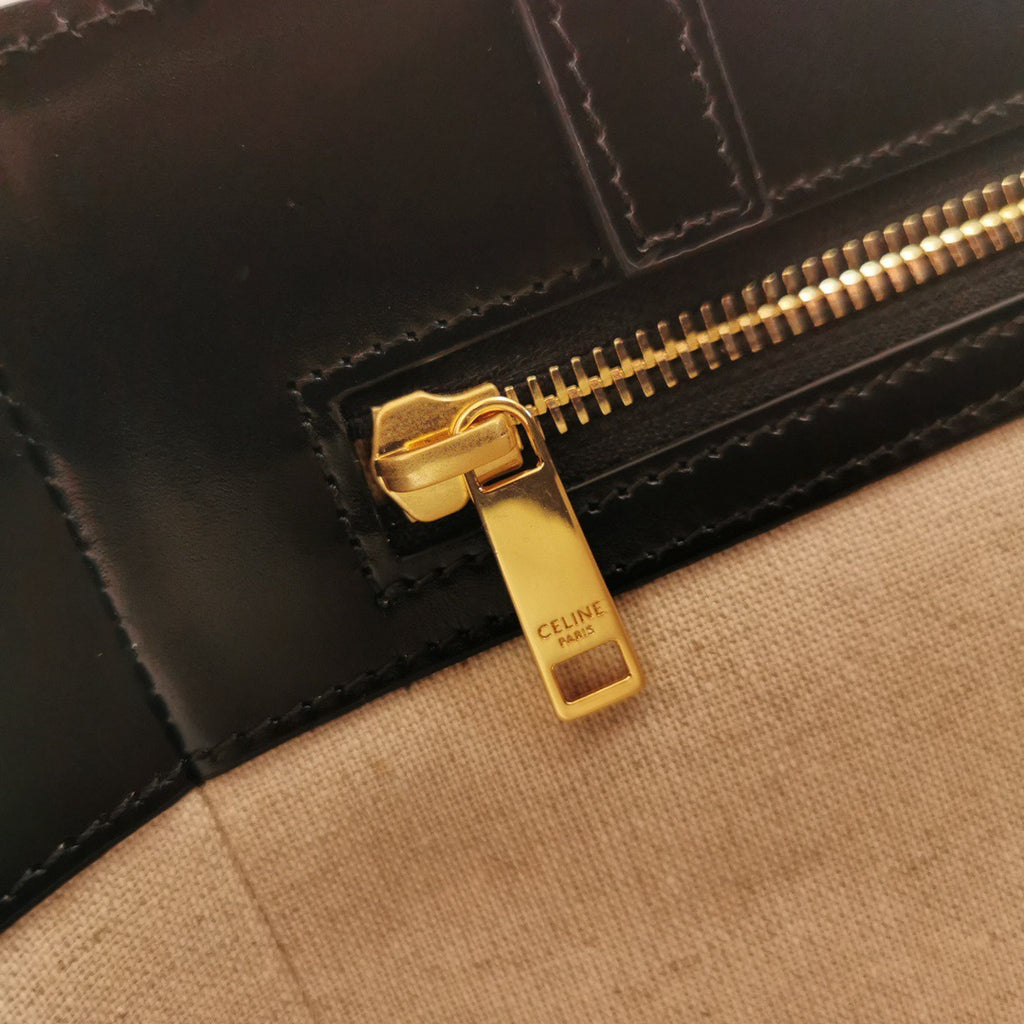 CELINE Cabas Tote Bag in Beige