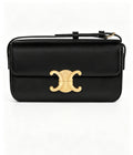 Celine Black Claude Leather Crossbody Bag