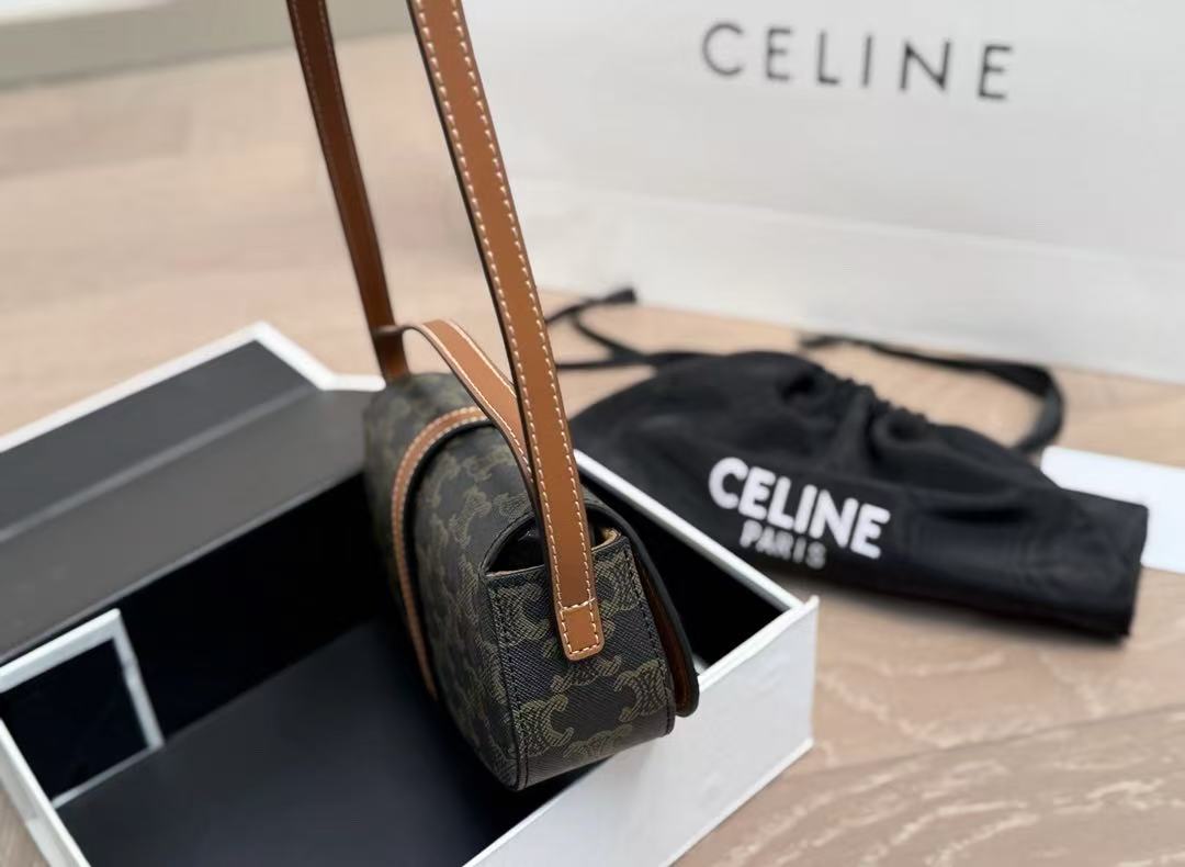 CELINE Padlock Bag in Brown