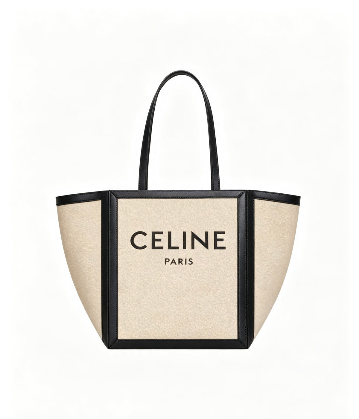 CELINE Cabas Tote Bag in Beige