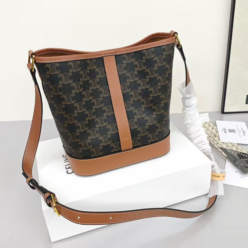 CELINE Bucket Bag in Brown