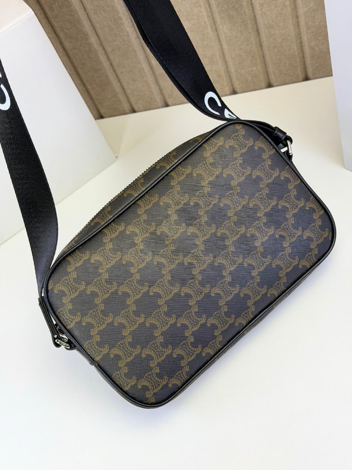 CELINE Arc de Triomphe Bag in Brown