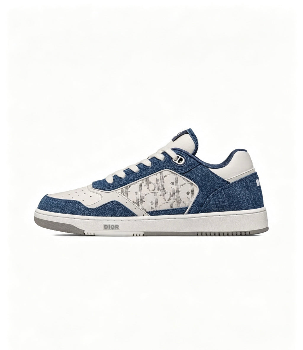 Dior Monogram Pebble-Grain Sneakers