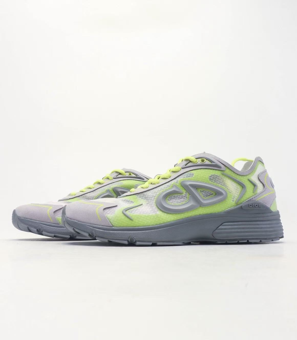 Dior Retro Chunky-Sole Lace-Up Sneakers