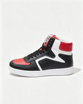 CELINE Unisex Platform Sneakers — All-Season | Black & Red