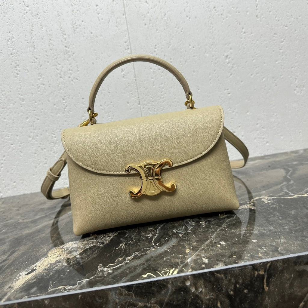 CELINE Teen Nino Handbag in Apricot