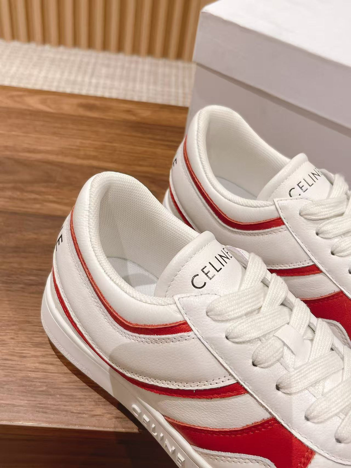 CELINE All-Season Unisex Sneakers — White