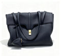 CELINE Soft Bag in Black Smooth Calfskin