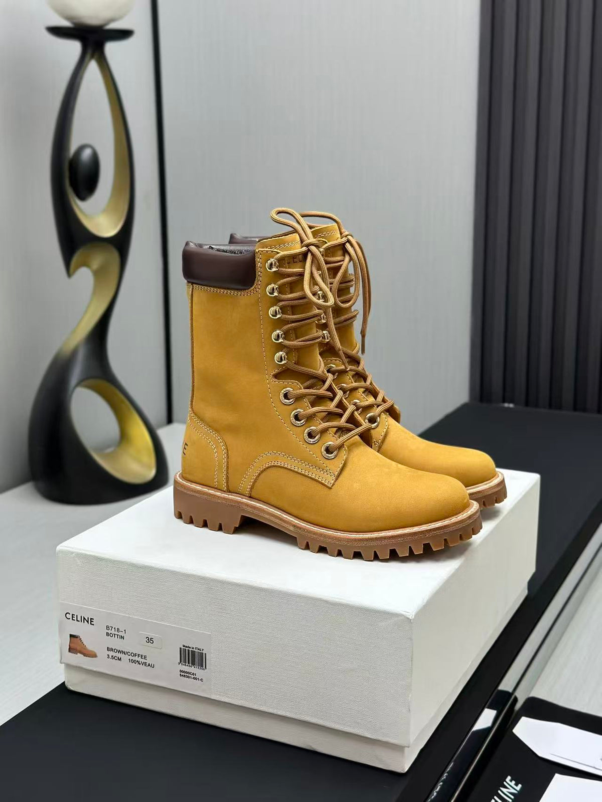 Celin Celine Yang Mi with Martin rhubarb boots 35-45
