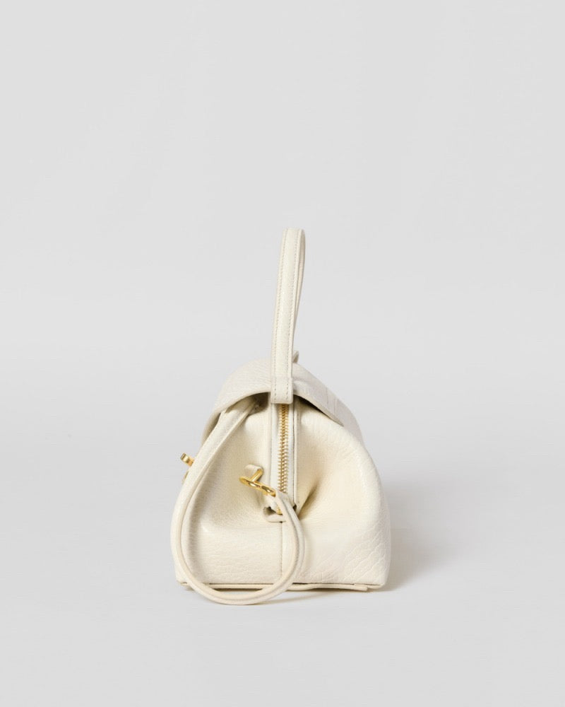 CELINE Flair Small Bag in White