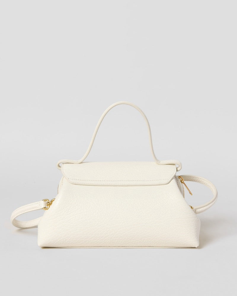 CELINE Flair Small Bag in White