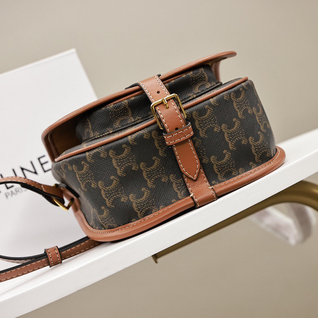 Celine Monogram Saddle Bag