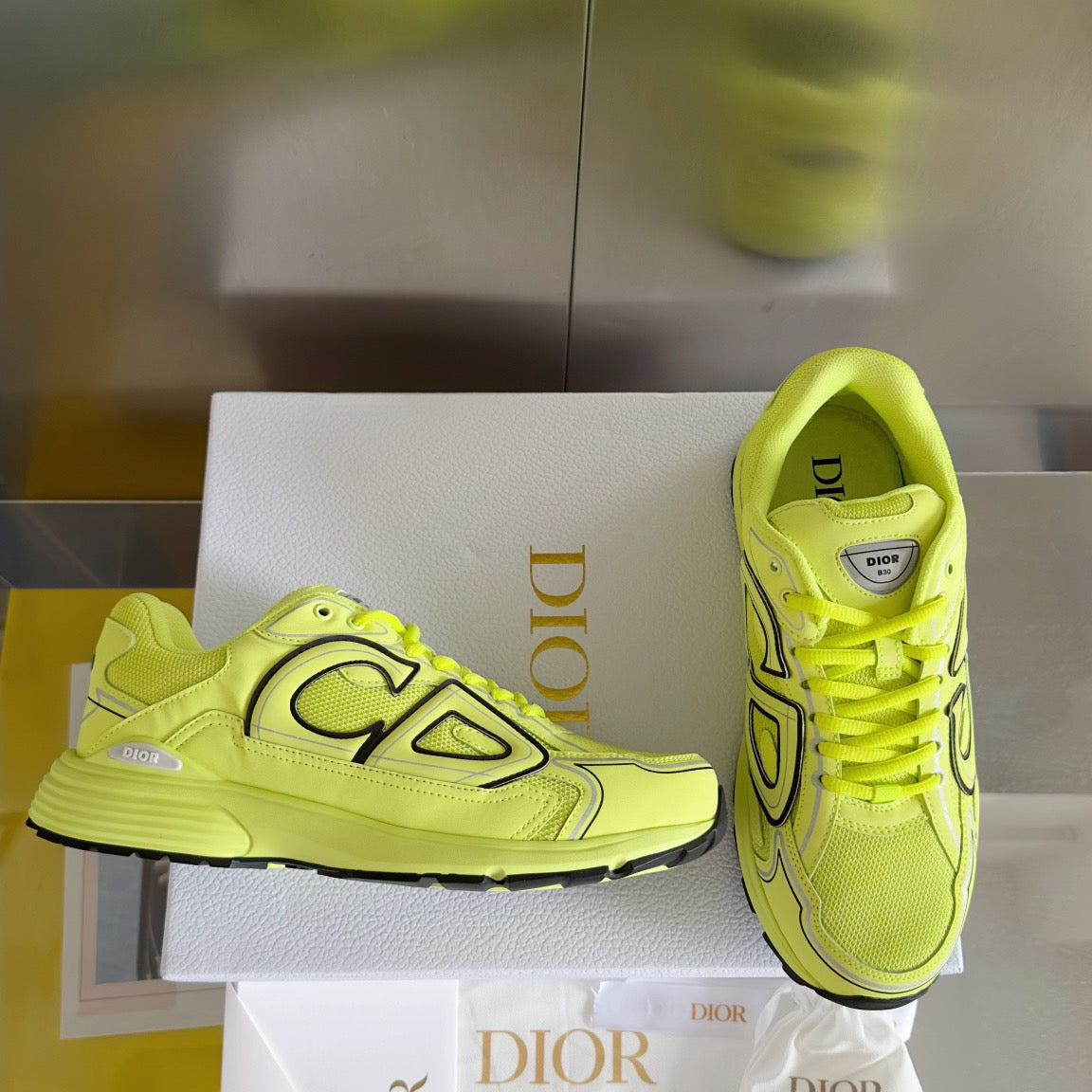 Dior B30 Reflective Sneakers