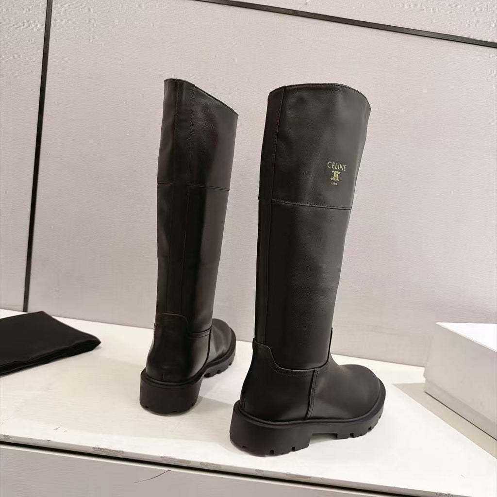 CELINE BUMARGARET High Boots — Black