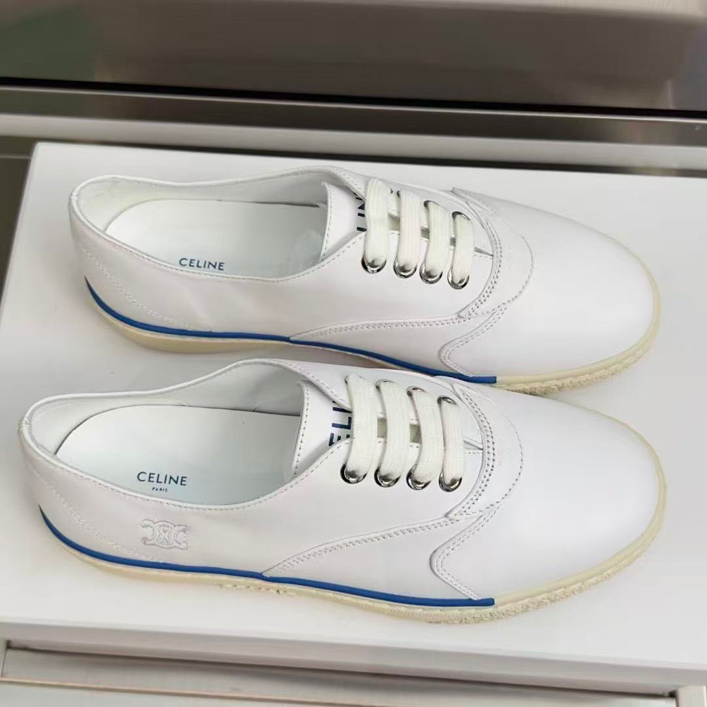CELINE Alan Casual Sneakers — White
