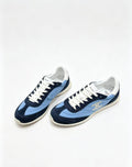 CELINE New Logo Laced Casual Sneakers — Navy & Blue