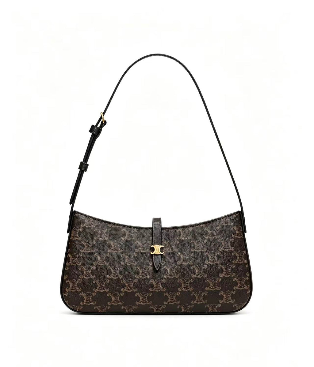 CELINE Brown Underarm Bag