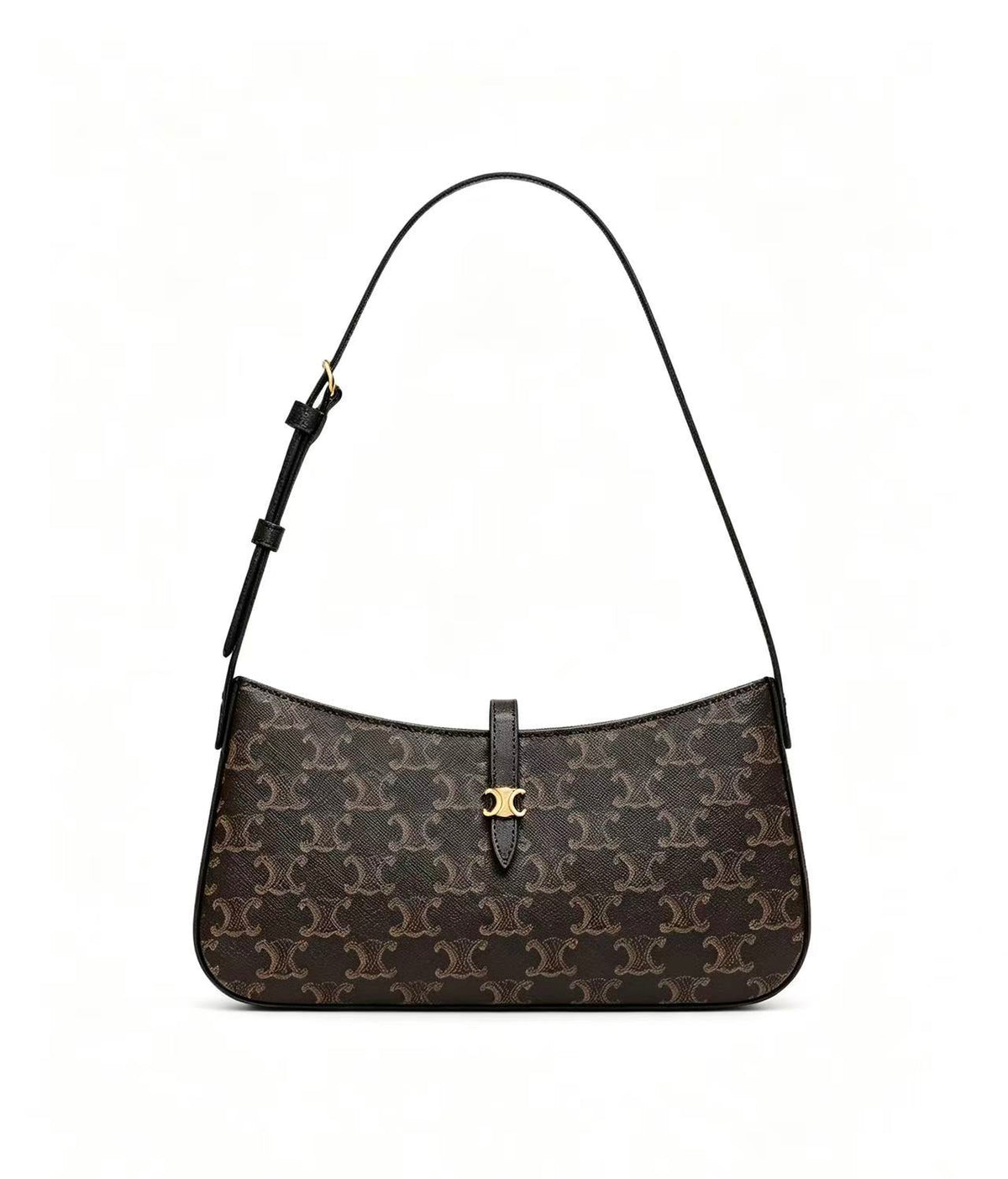CELINE Brown Underarm Bag
