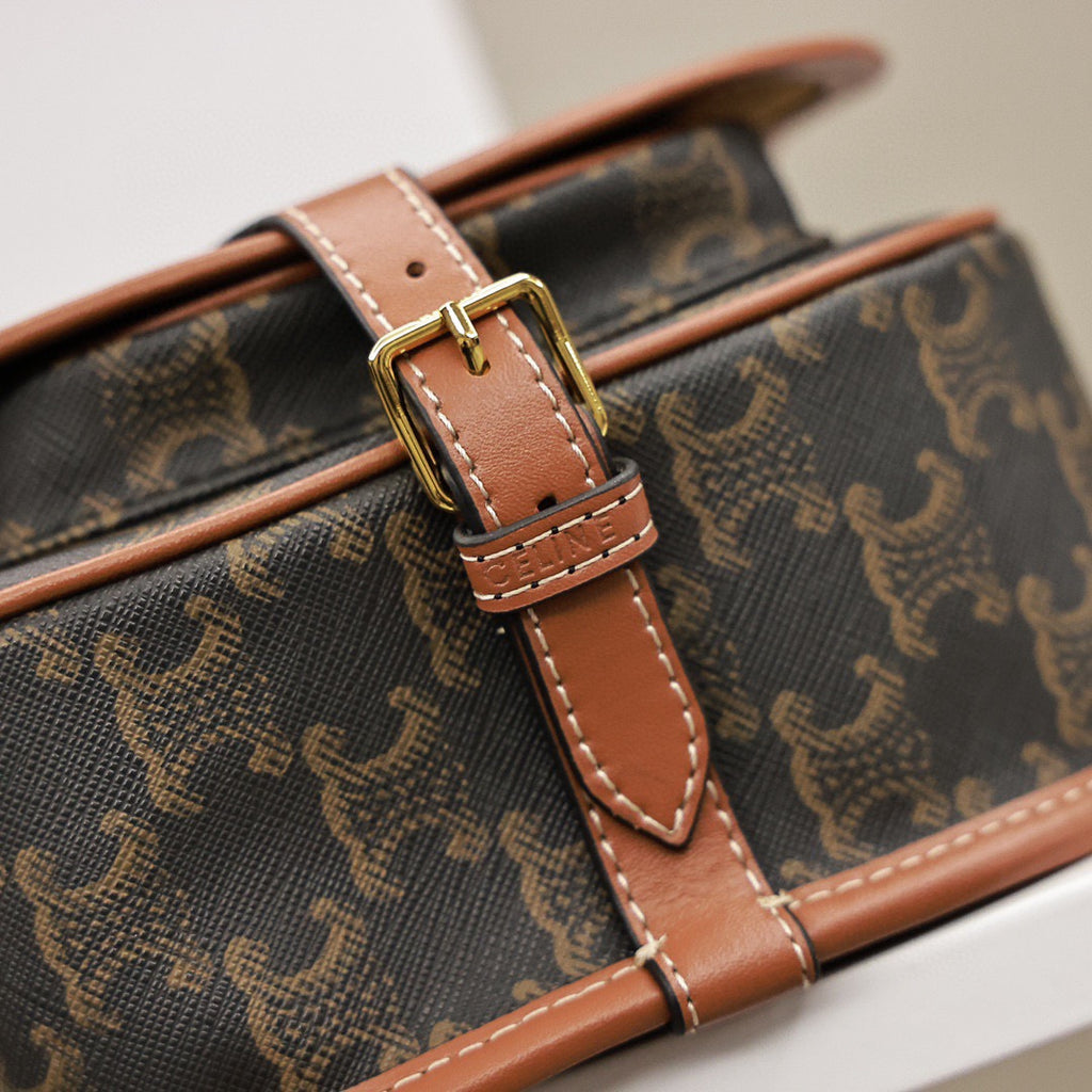 Celine Monogram Saddle Bag