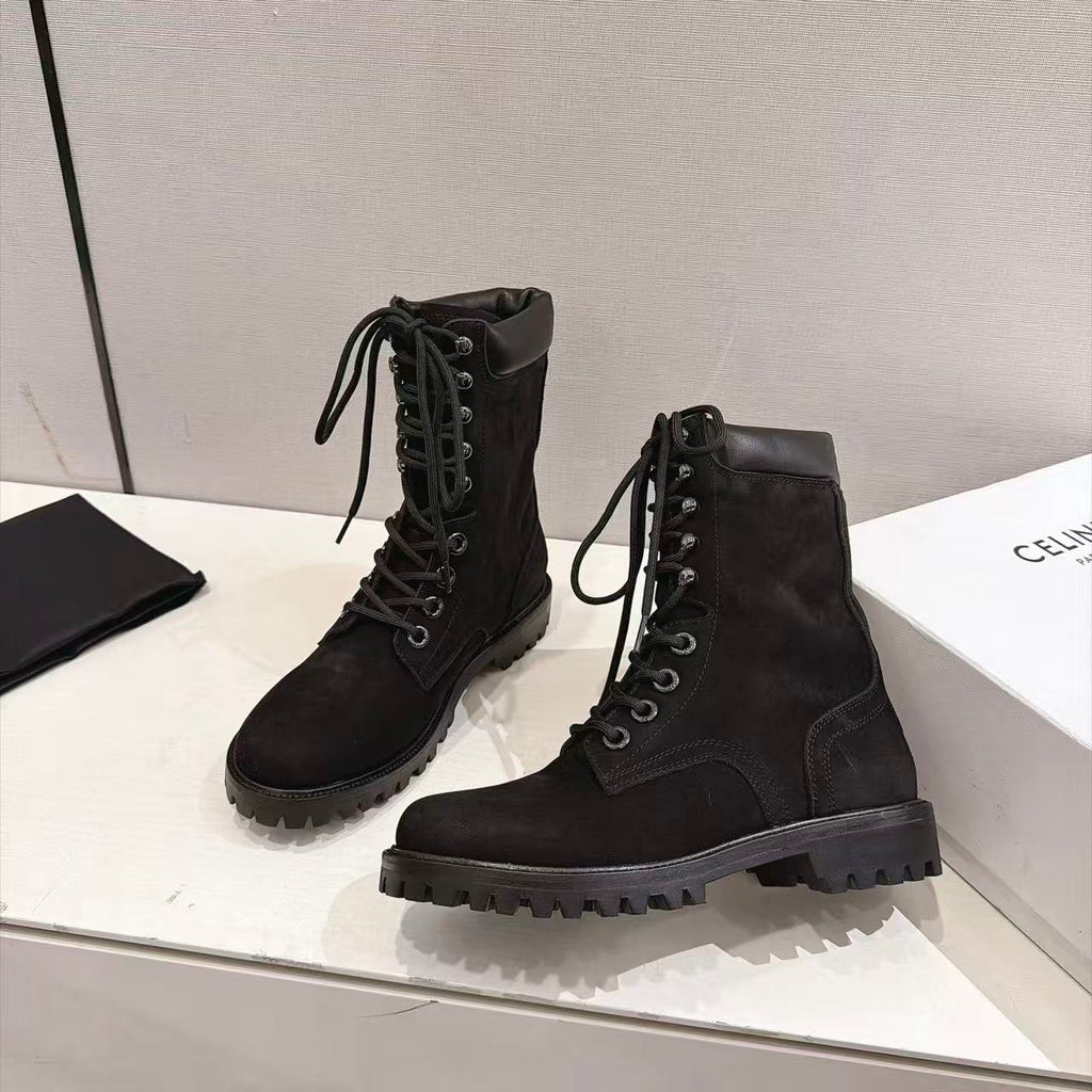 CELINE KURT Hiking Boots — Black