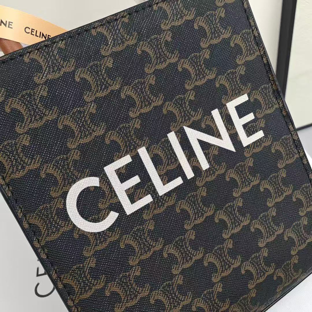 CELINE Mini Tote in Brown