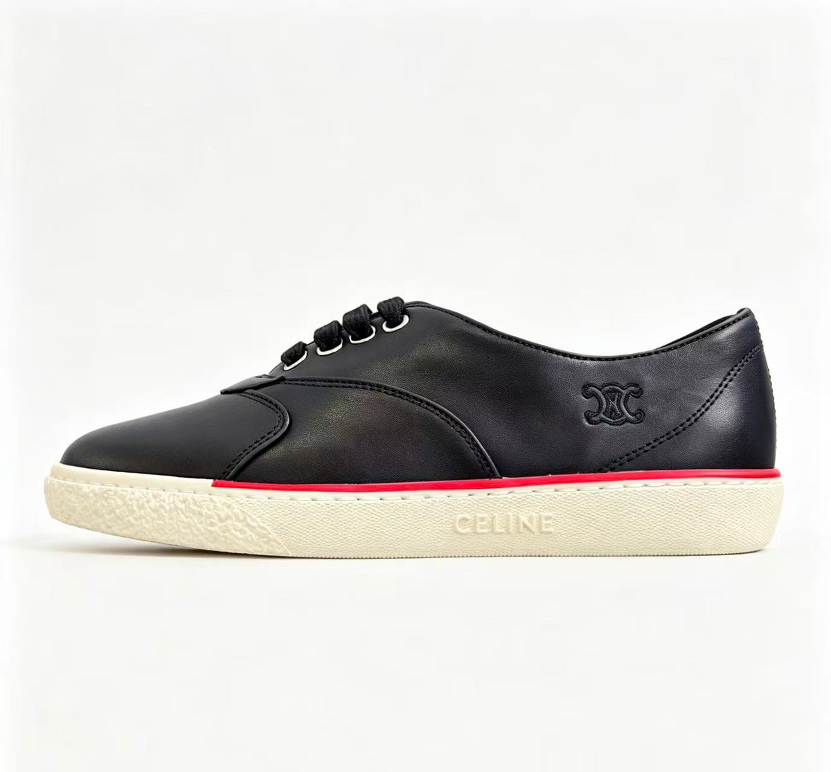 CELINE Alan Casual Sneakers — Black