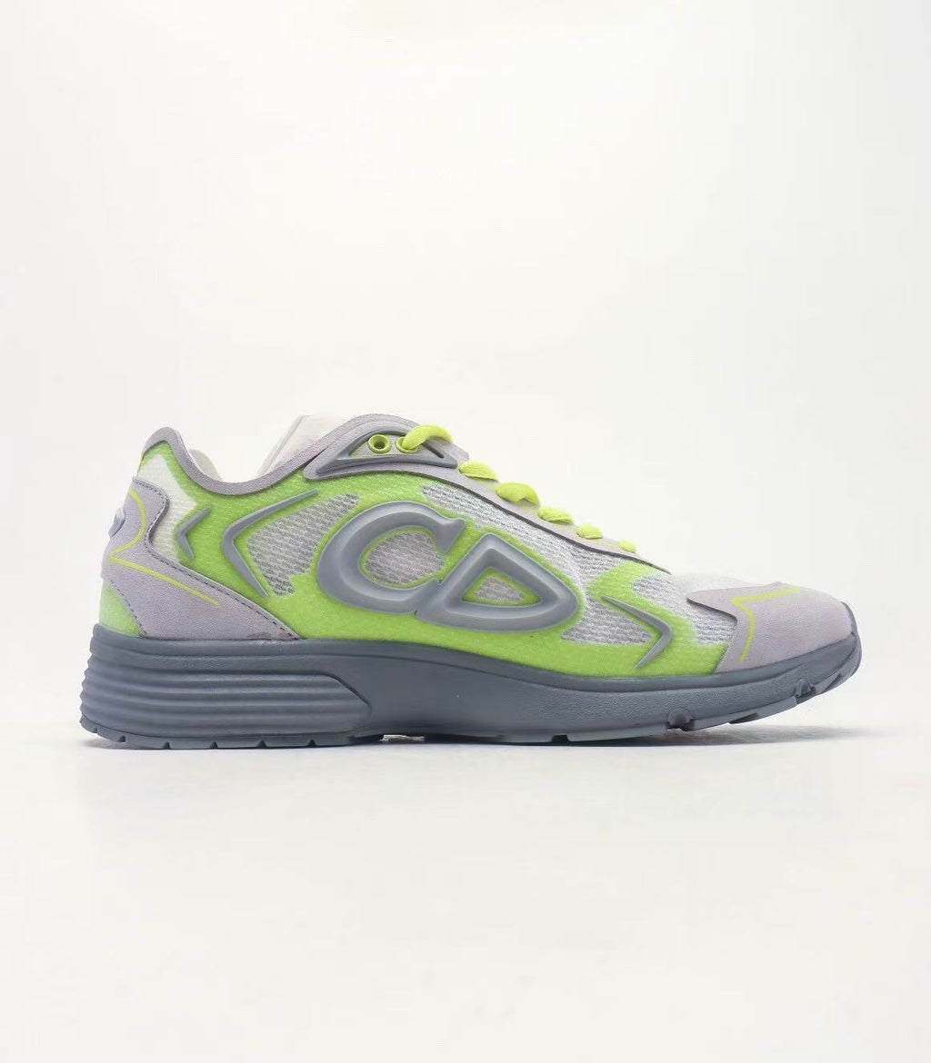Dior Retro Chunky-Sole Lace-Up Sneakers