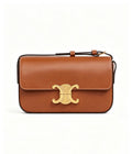 Celine Candy-Tone & Tan Claude Leather Crossbody Bag