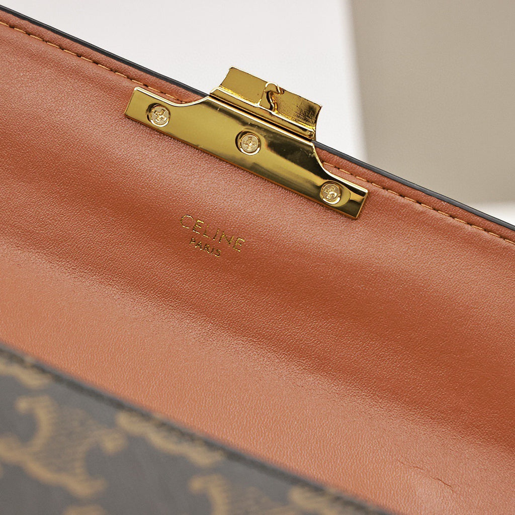 Celine Tan Chain Shoulder Bag