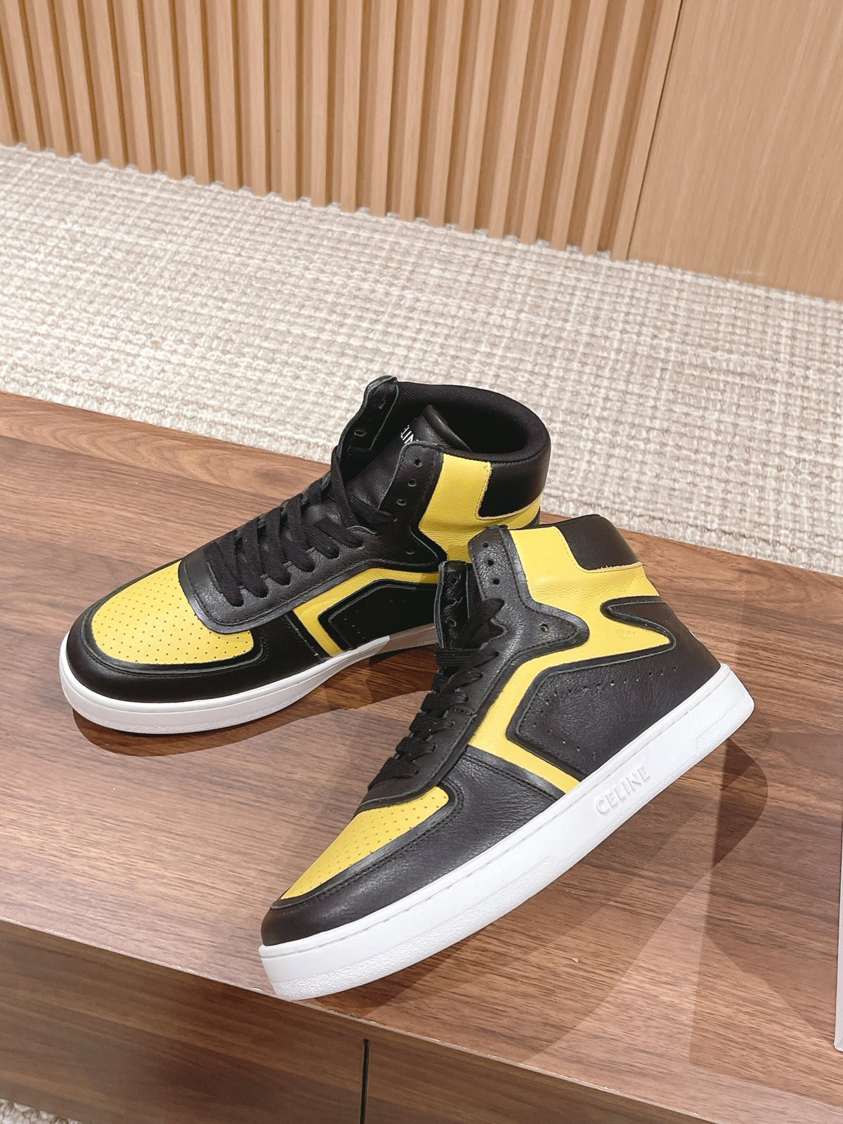 CELINE Unisex Platform Sneakers — All-Season
