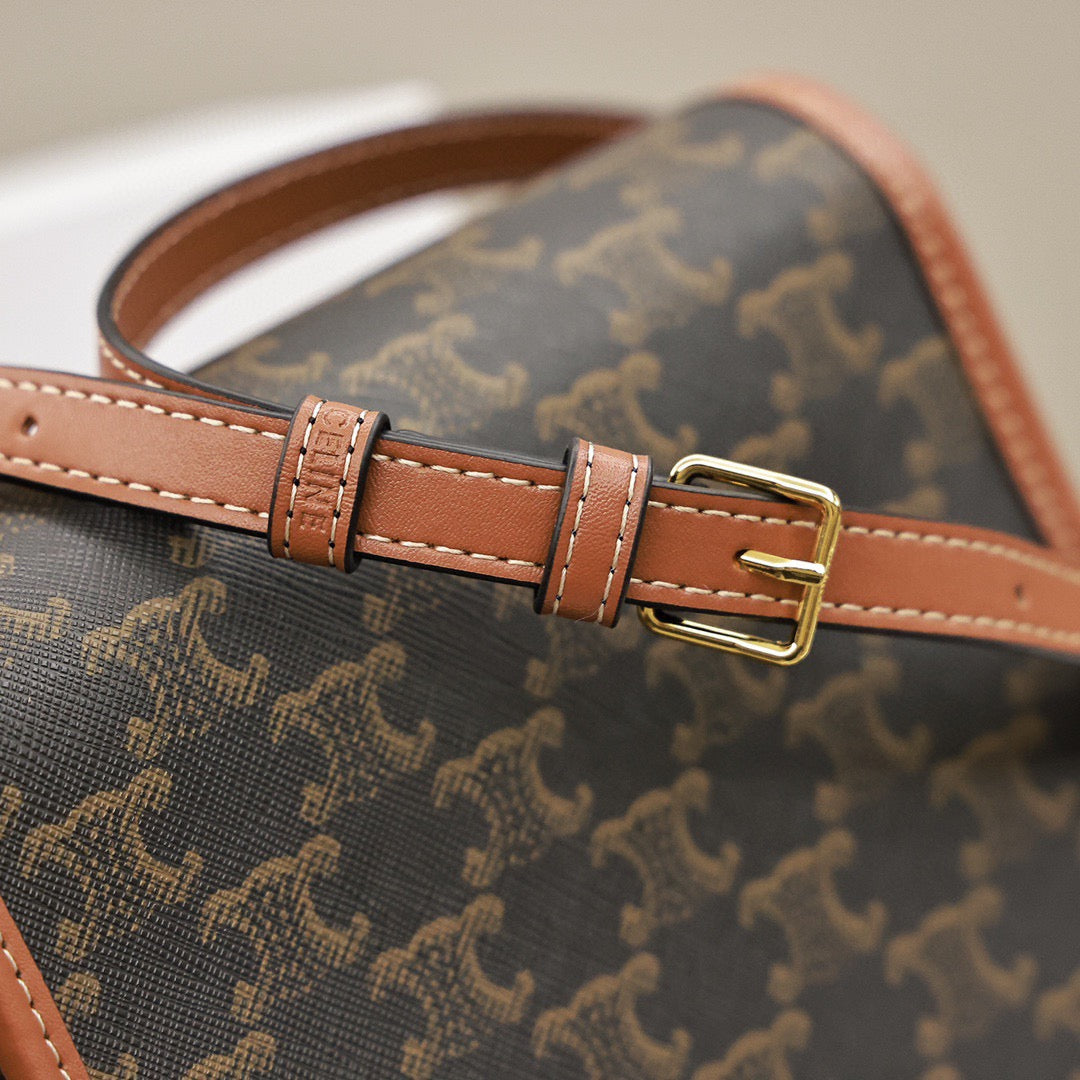 Celine Monogram Saddle Bag