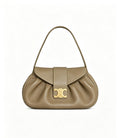 CELINE New Triomphe Polly Shoulder Bag in Beige