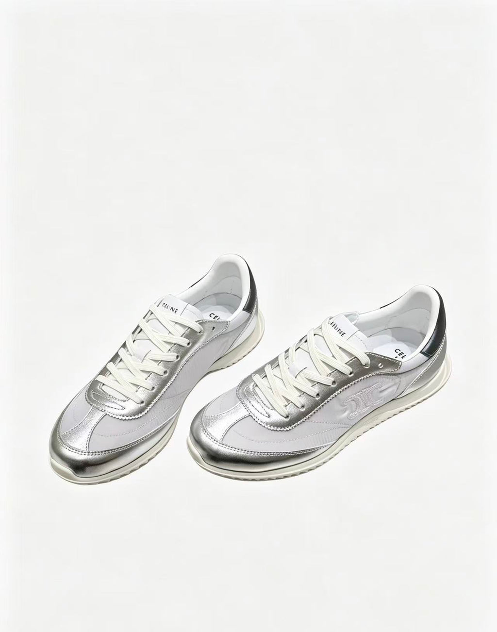 CELINE New Logo Laced Casual Sneakers