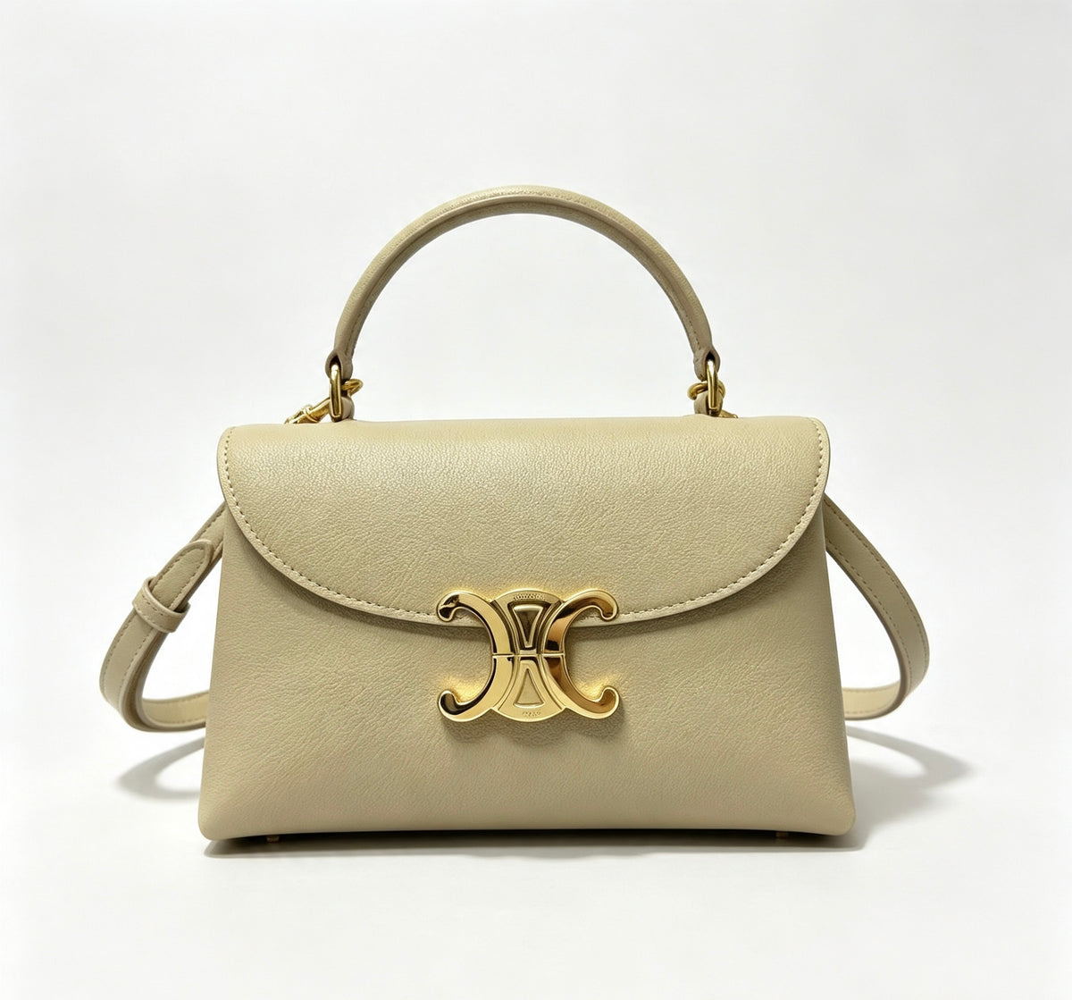 CELINE Teen Nino Handbag in Apricot