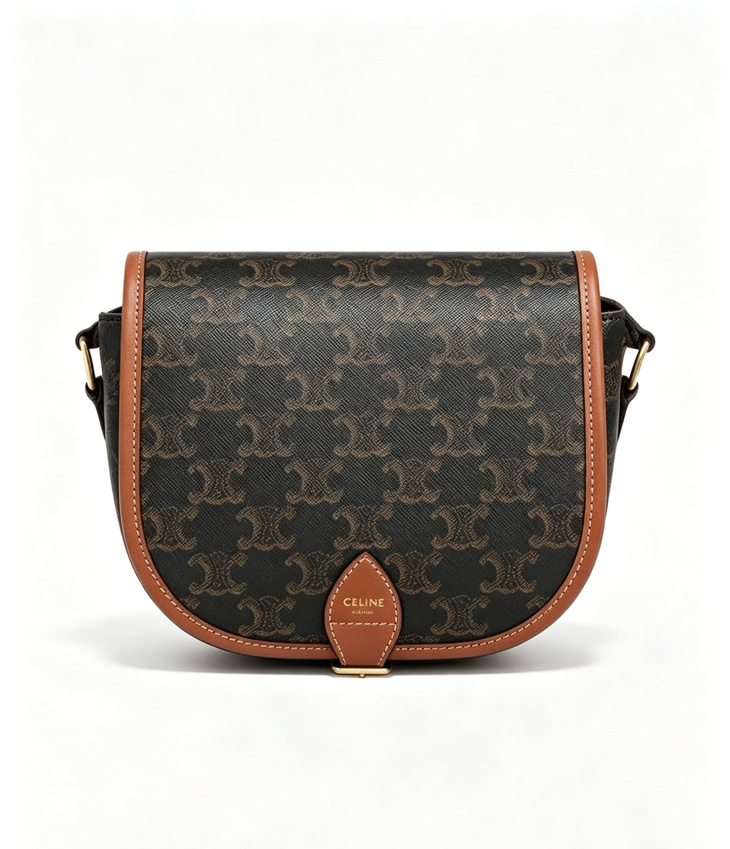 Celine Monogram Saddle Bag