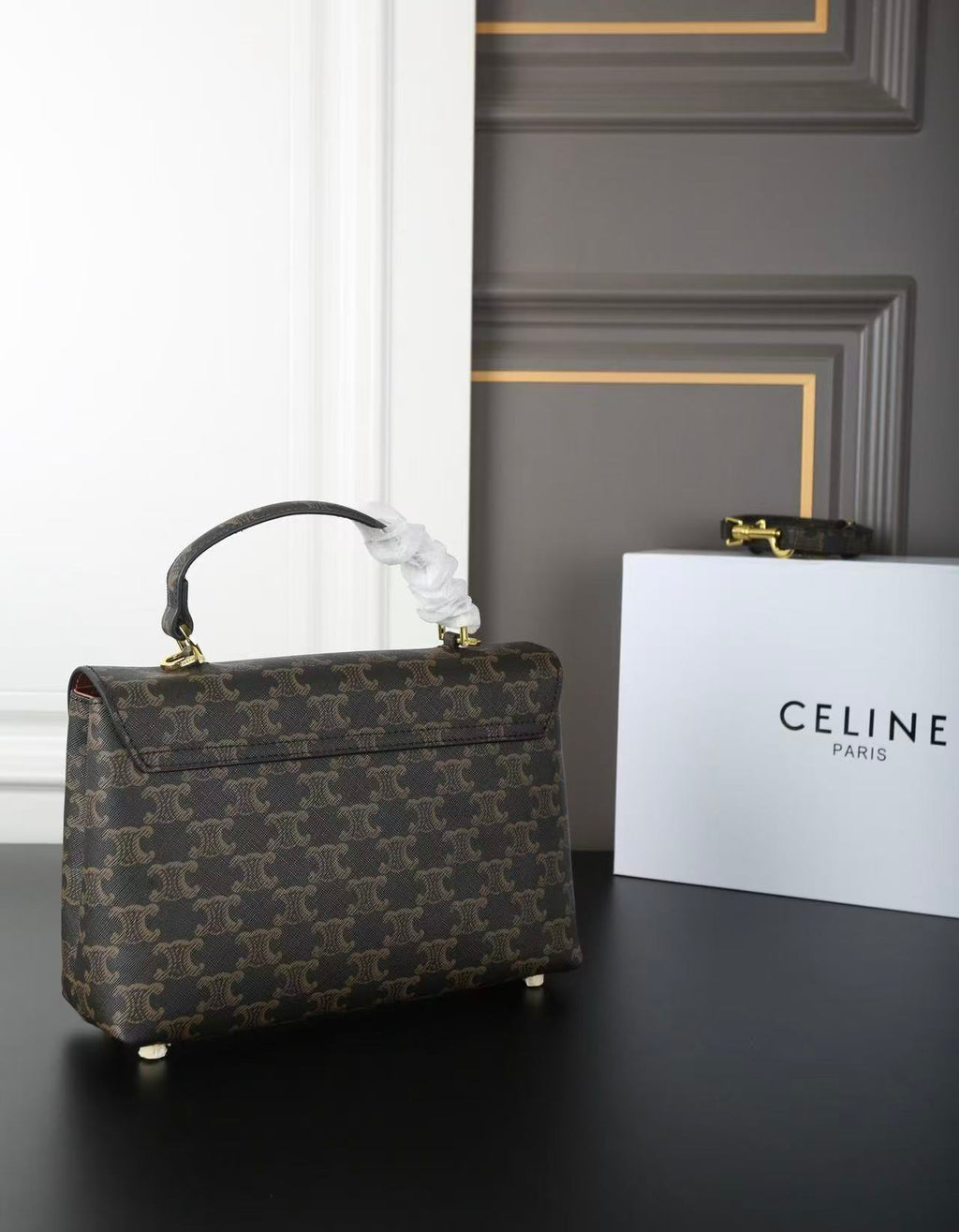 CELINE Nino Bag in Brown