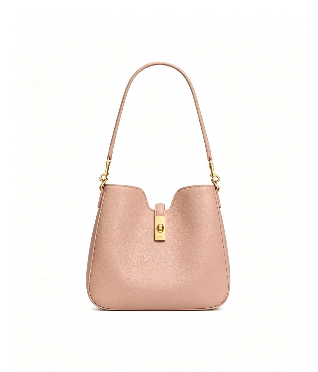 CELINE Camille Soft Calfskin Bag in Pink