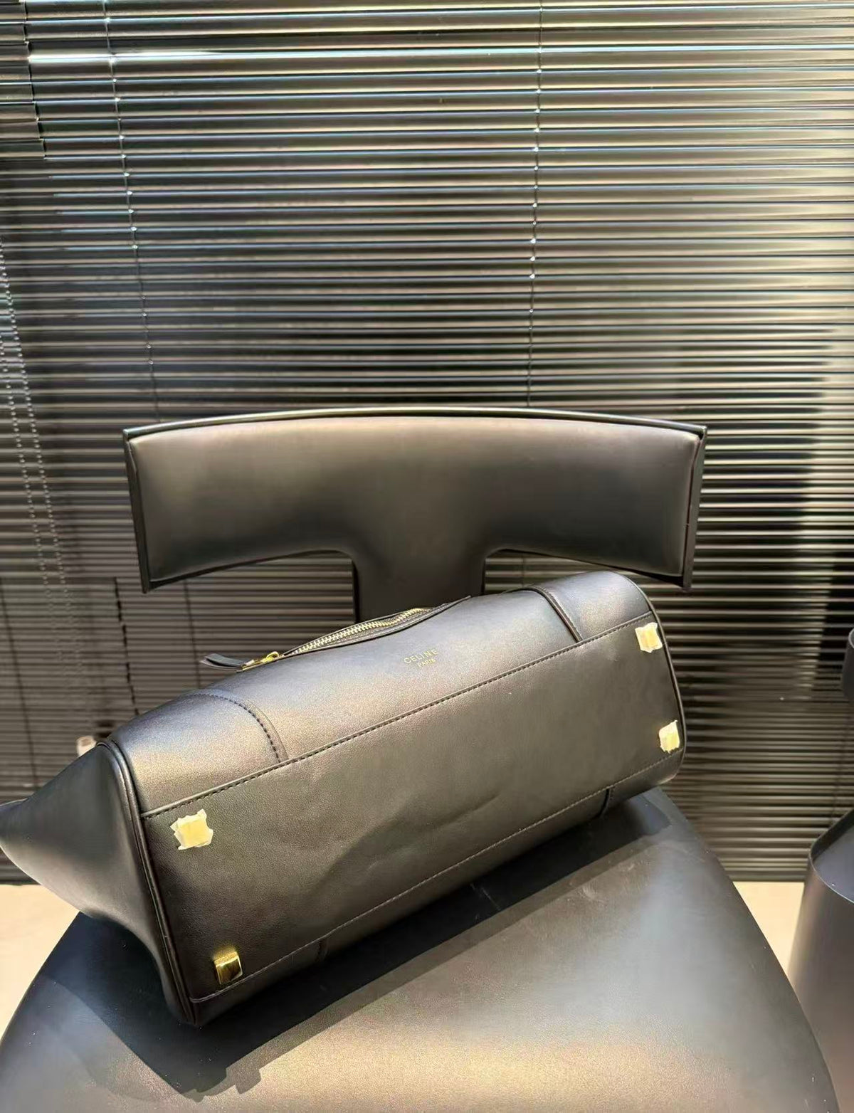 CELINE Smiling Face Bag in Black